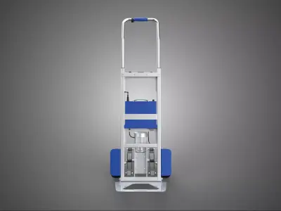 POWER ASSIST MOTOR HAND TRUCK DOLLY STAIR CLIMBER TROLLEY CART 2 3D model
