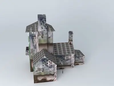 Alton Railway Station House, Staffordshire Free 3D model
