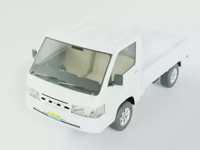 Cars Model Suzuki Carry Pickup 2020 3D model