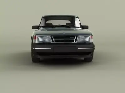 SAAB 900 Turbo 3D model