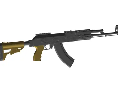 AK 103 RIFLE 3D model