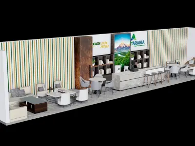 Booth Design Latest Free 3D model