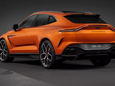 2026 Aston Martin DBX707 3D model