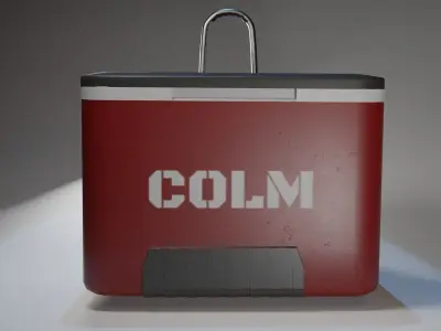 plastic termal box 3D model