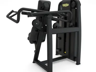 Technogym - Selectorised - Shoulder Press 3D model