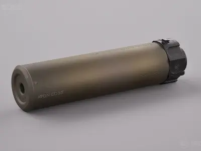 Suppressor BSOC - AAA 3D Asset - Game Ready Low-poly 3D model