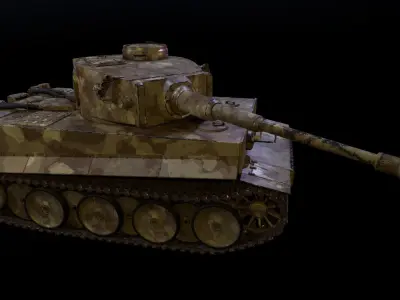 Tank Tiger 1 3D model