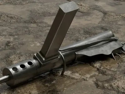 Sten Machinepistol 3D model