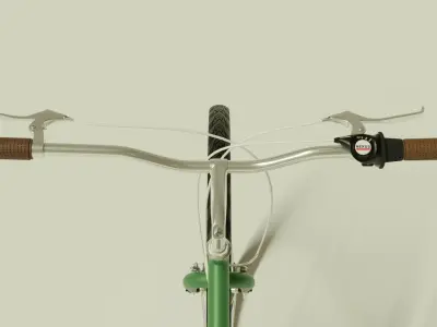 Brilliant Cooper Bicycle with Carbon Belt Drive  3D model