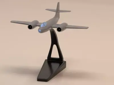 Alekseev I 211 - Toy version 3D model