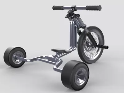 Drift Trike 3D 3D model