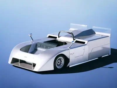 Chaparral 2J 1970 Low-poly 3D model