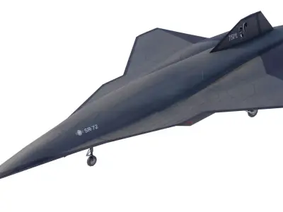 UAV drone set - 6 aircrafts 3D Model Pack