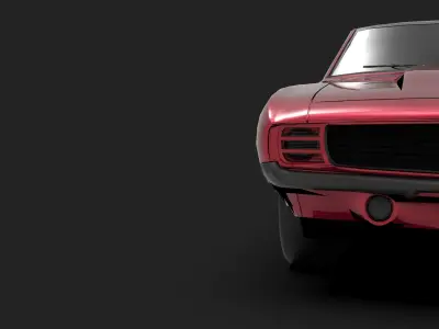 Chevrolet Camaro 1970 3D model