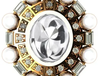 Jewellery ring 3D model