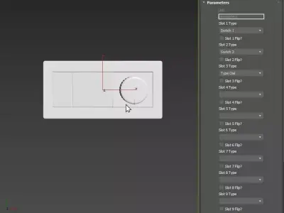 Power Sockets 3dsmax MCG 3D model