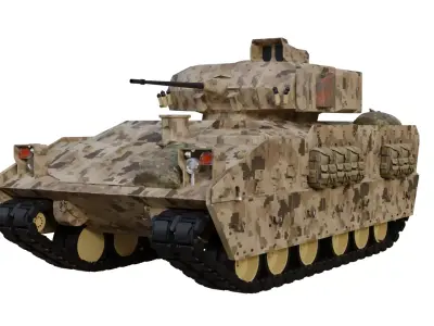 M2A2 Bradley 3D model