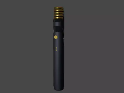 Depa Billaba Lightsaber Hilt 3D model