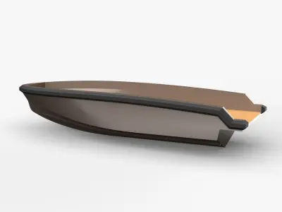 19 Foot Boat Hull  3D model
