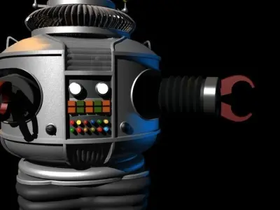 Lost In Space Robot B9 3D model
