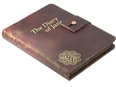 The Diary Of Jane Low-poly 3D model