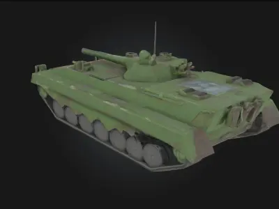 Armored Sentinel Heavy Defense Unit for Fantasy 3D model