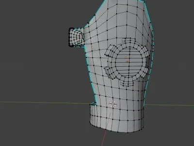 Si fi gloves 3d model blender Free low-poly 3D model