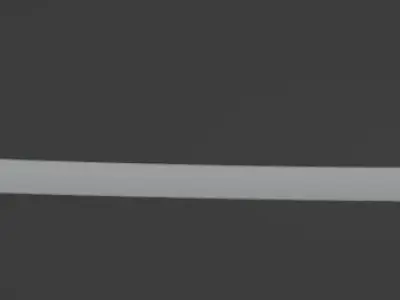 Samurai Katana Japanese sword Free low-poly 3D model