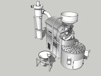 Coffee machine 3D model get