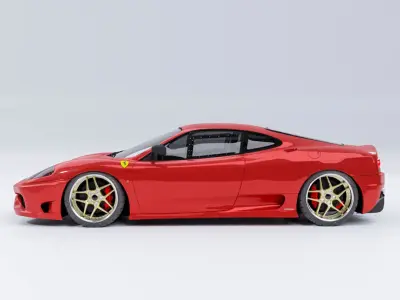 Ferrari 360 speciale concept  Free 3D model