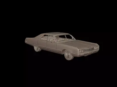 Chrysler new yorker 1971  3D print model