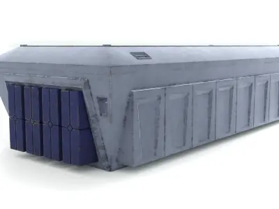 Imperial Cargo Container 1-18 scale Kenner Hasbro 3D print model