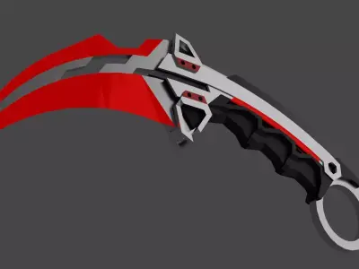 Karambit MCHNC 3D model