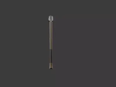 Low Poly PickAxe Low-poly 3D model