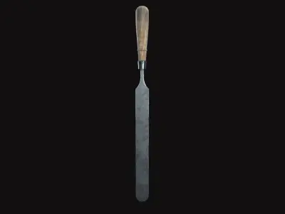 Medieval Chisels V08 Low-poly 3D model