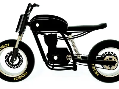 bike 3d 3D model
