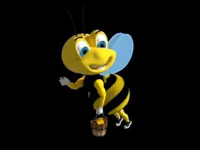 Cartoon Bee 3D model order