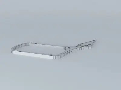 hide away knife hak Free 3D model