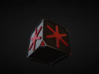 sci fi props - 3 Free low-poly 3D model