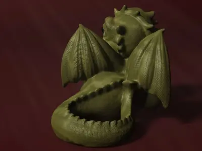 Baby Dragon 3D model buy