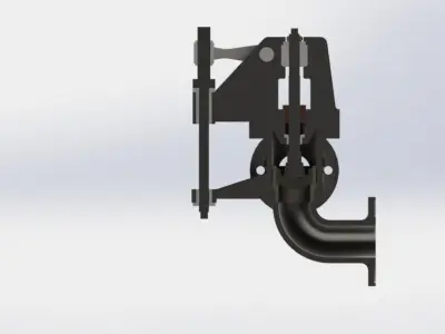 Feed Check Valve 3D model