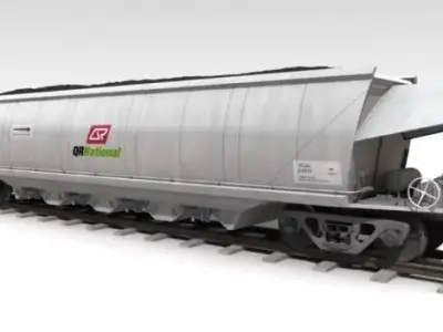 VCA Coal Hopper Wagon 3D model