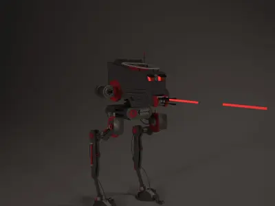 ATST from Star Wars Free 3D model