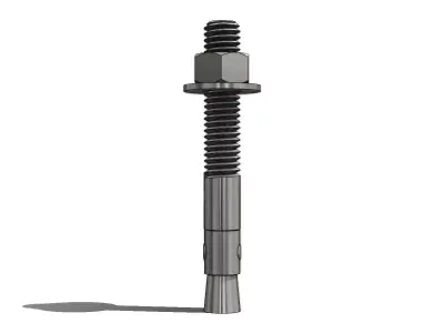 Chumbador Parabolt PBA 3-8pol x 3pol Sinker 3D model