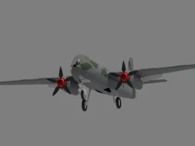 Heinkel HE 343 3D model