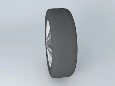 Wheel IKA Renault Torino TSX 15" Free 3D model