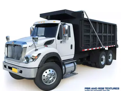 WorkStar 7600 Trucks 3D Model Pack
