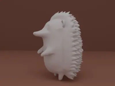Hedgehog 3D model buy