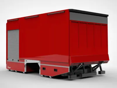 Ziegler Alpas 3rd Gen GW - Logistik Back Construction 3D model