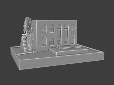 The Mill building 3D model